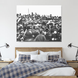 Toile Abe Lincoln Adresse de Gettysburg : Fin de la Guer