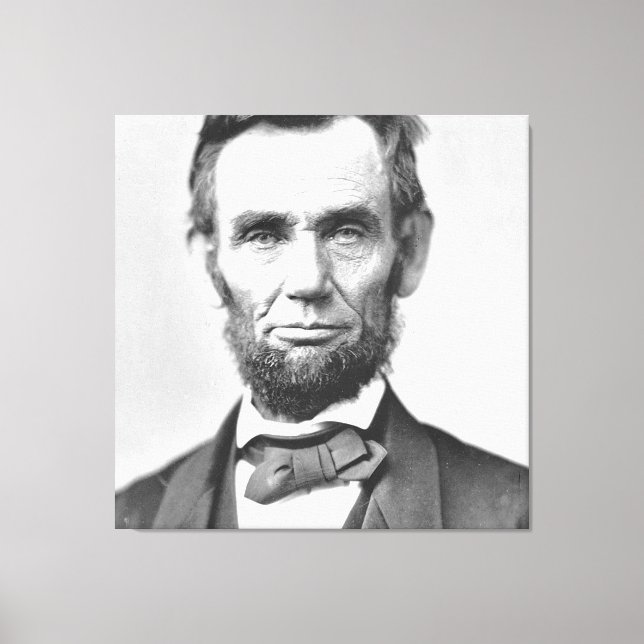 Toile Abraham Lincoln (Recto)