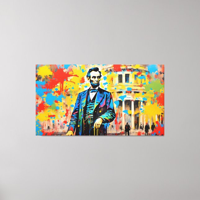 TOILE ABRAHAM LINCOLN 2 (Recto)