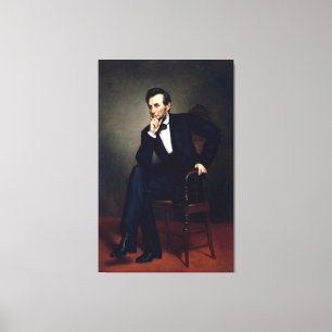 Toile ABRAHAM LINCOLN par George Peter Alexandre Healy