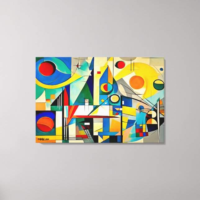 Toile ABSTR_24-084, Galerie Abstraite Art (Recto)