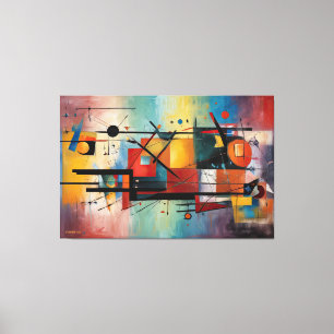 Toile ABSTR_25-011 Tableaux d'art Abstraits Imprimer