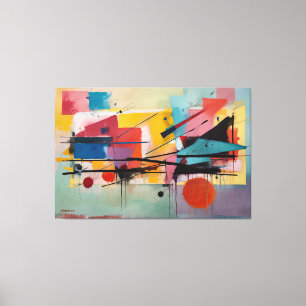 Toile ABSTR_25-048 Tableaux d'art Abstraits Imprimer