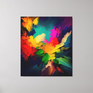 Toile abstract art