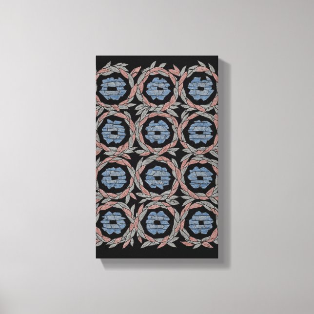 Toile Abstract Chroma Bloom (Recto)