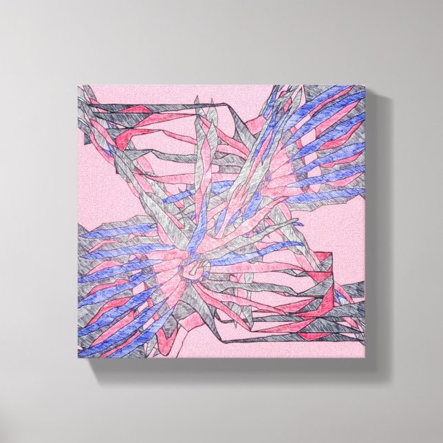 Toile Abstract Current Rhapsody Canvas (Recto)