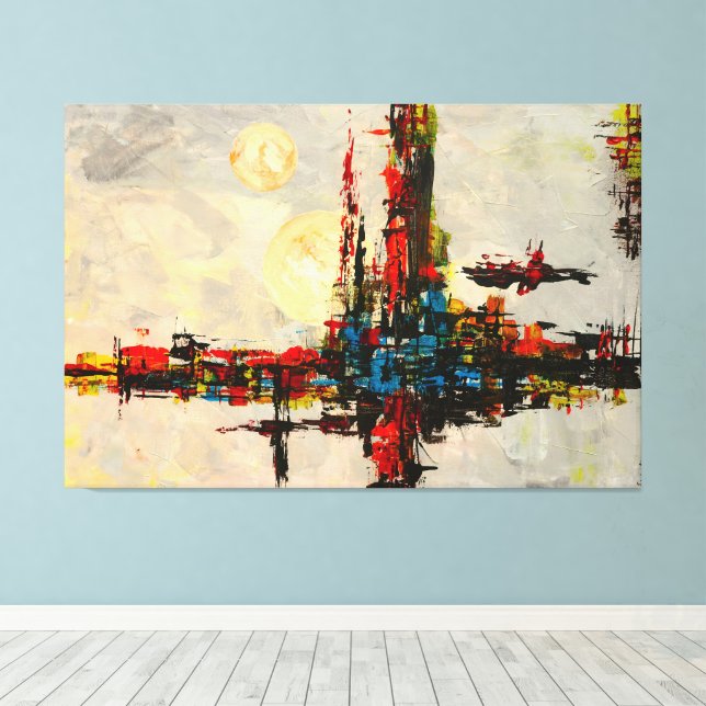 Toile Abstract Dream Artwork (Insitu (Plancher de Bois))