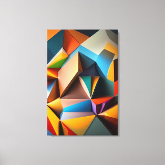 Toile Abstract Geometric