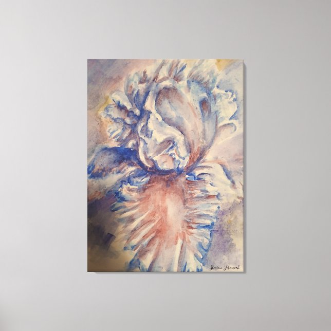 Toile Abstract Tulips (Recto)