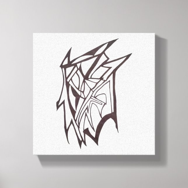 Toile Abstract Vivid Wave (Recto)