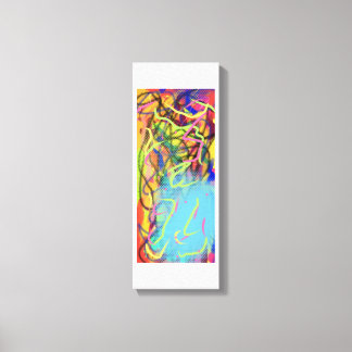 Toile Abstraction filaire
