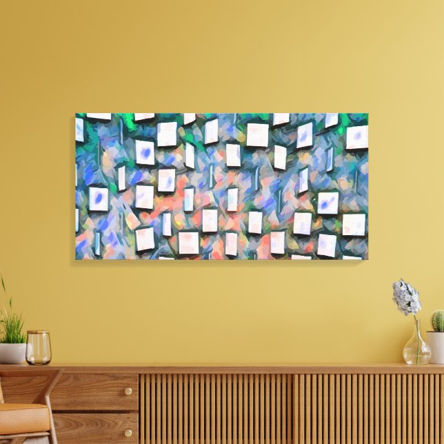 Toile Abstrait 14103 (Insitu(Salon))