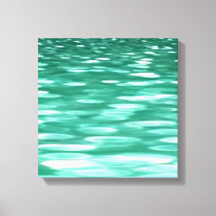 Toile Abstrait #3 : Shimmer vert