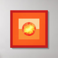 Abstrait Art moderne géométrique Sun