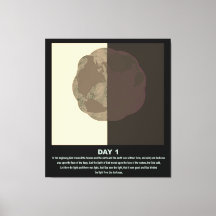 abstrait chrétien minimaliste art-genèse jour1 s1