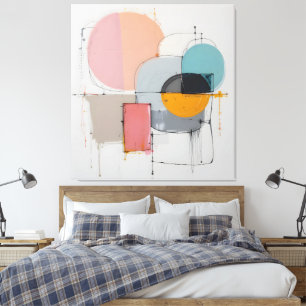Toile abstrait - minimaliste