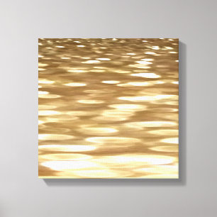 Toile Abstrait n° 3 : Mélangeur d'or