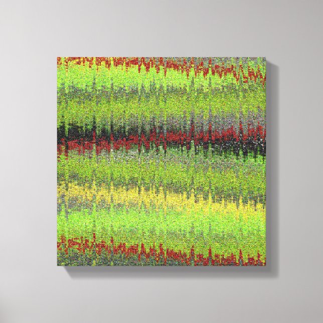 Toile Abstrait urbain de Chevron (Recto)