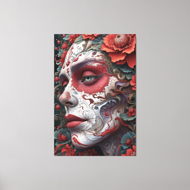 Toile Abstraite Catrina (Recto)