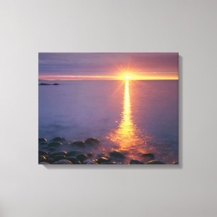 Toile Acadia National Park  Atlantic Ocean Maine