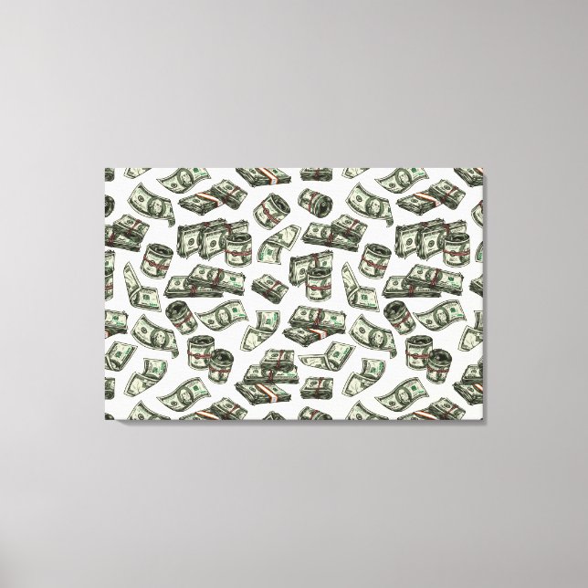 Toile Accéder À L'Imprimé Money Canvas (Recto)