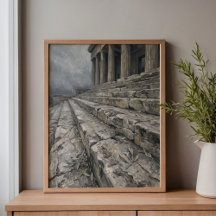 Acropole Propylaea Feuilles d'olivier Art