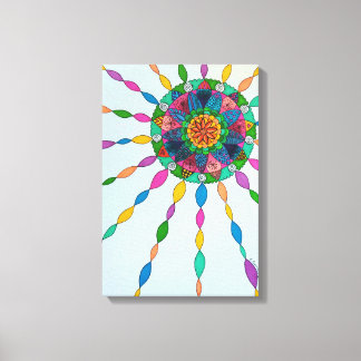 Toile Activation Joy Healing Mandala Canvas Art Imprimer