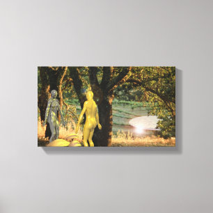 Toile Adam et Eve