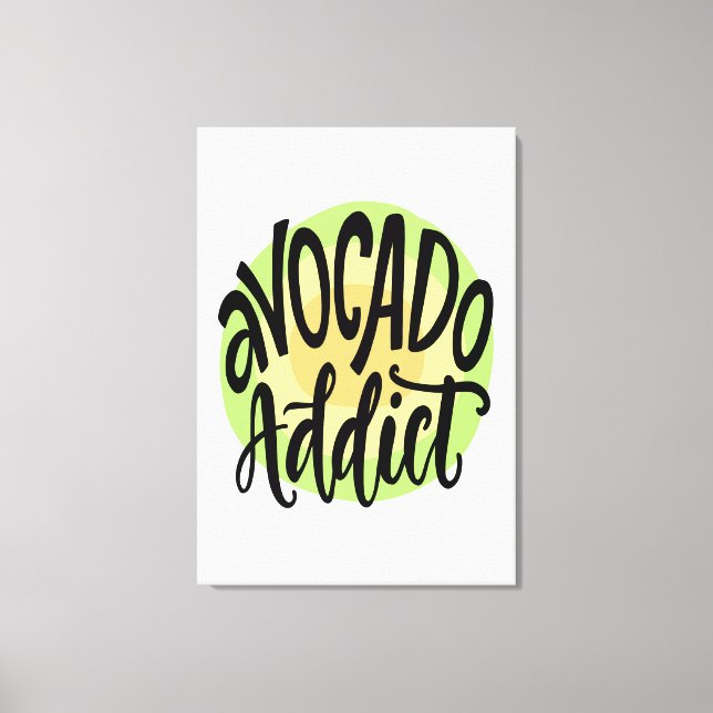 Toile Addict d'Avocado (Recto)