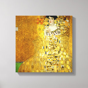 Toile Adele Bloch-Bauer I par Gustav Klimt Imprimer