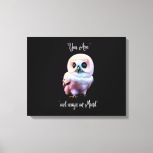 Toile Adorable Owl Wall Art