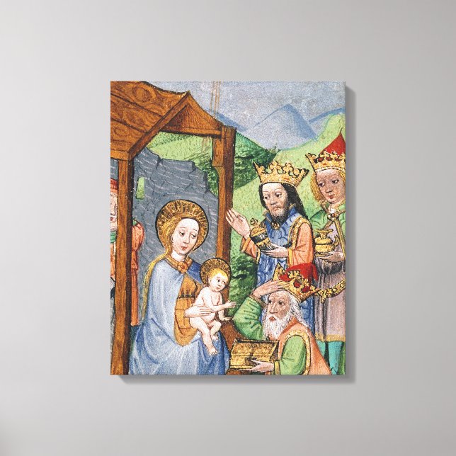 Toile Adoration de la Magi (Recto)