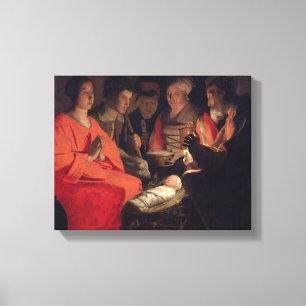 Toile Adoration des bergers 2