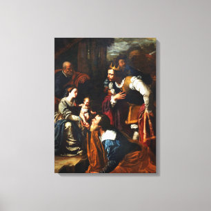 Toile Adoration des Mages - Artemisa Gentileschi