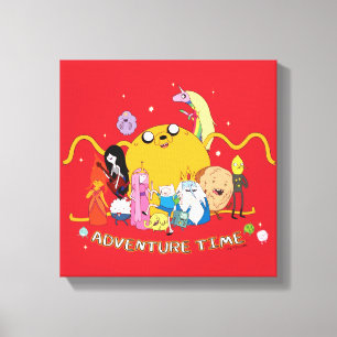 Toile Adventure Time   Large Jake Group Graphic