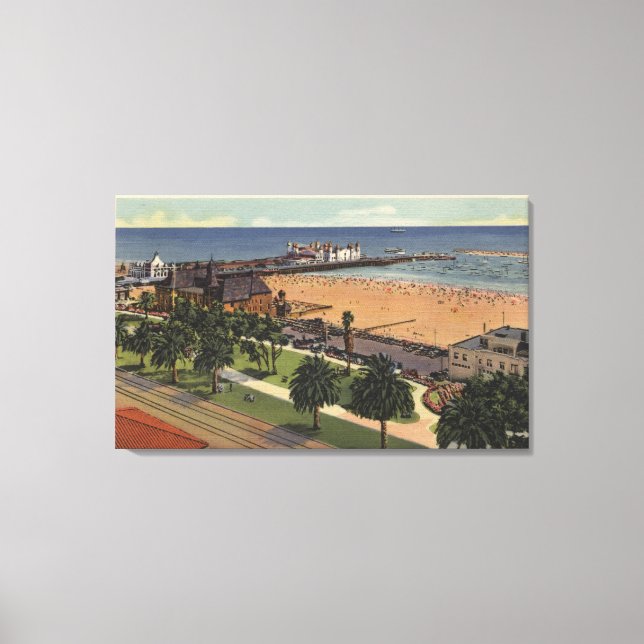 Toile Aéronef de Pleasure Pier & Yacht Harbour (Recto)