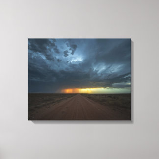 Toile Affiche de l'orage de Marfa - Art mystérieux du dé
