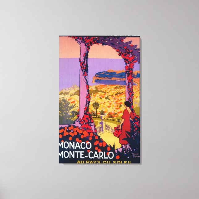 Toile Affiche promotionnelle Voyage (Recto)