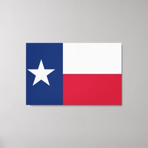 Toile Afficher vos couleurs - Texas