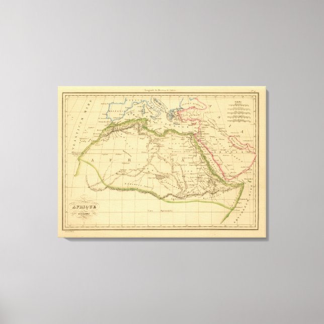 Toile Afrique ancienne (Recto)