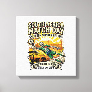 Toile Afrique du Sud Match Day Skeleton Striker Nations