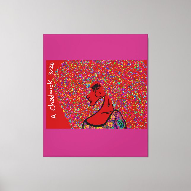 Toile AfroQueen  (Recto)