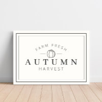 Agritourisme frais automne récolte canvas d'automn