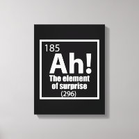 Ah ! L'élément de la plaisanterie de la chimie amu