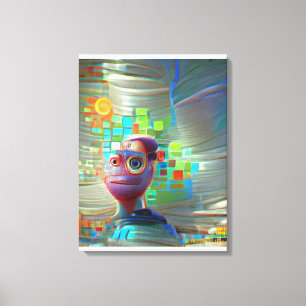 Toile AI Self Portrait 2023
