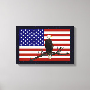 Toile Aigle à tête blanche toujours en vigueur