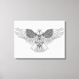 Toile Aigle inspiré 2