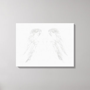 Toile AILES D'ANGE Blanc