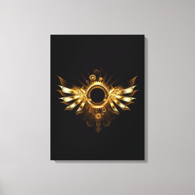 Toile Ailes de Steampunk (Recto)