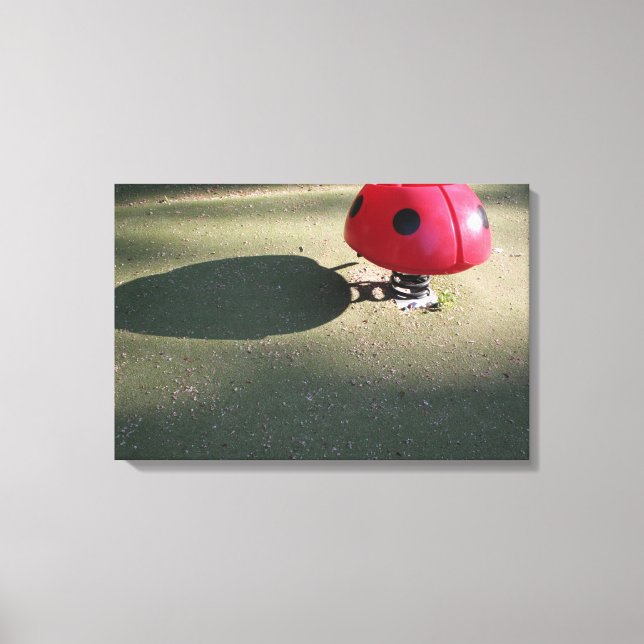 Toile Aire de jeux pour enfants 30 Ladybug rocking Canva (Recto)